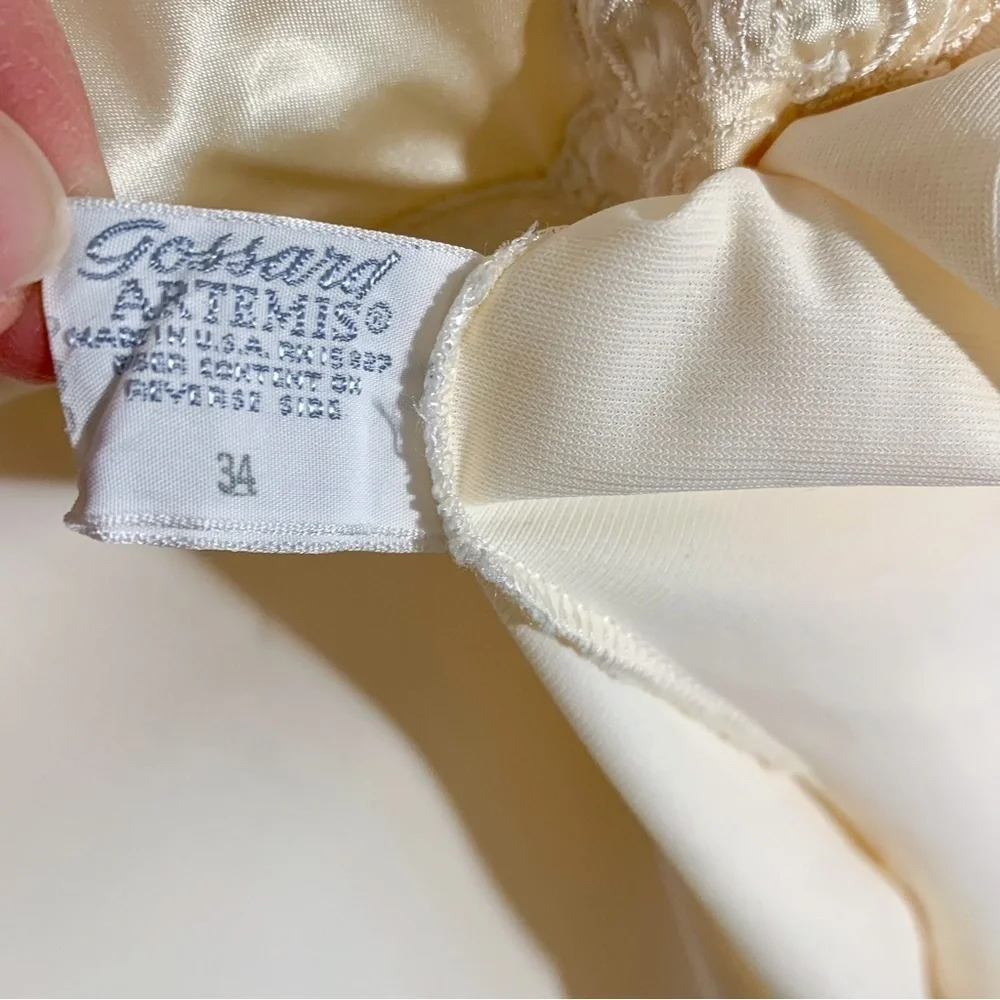 Vintage 1960s Gossard Artemis Silky Lingerie Top - Picture 6 of 8